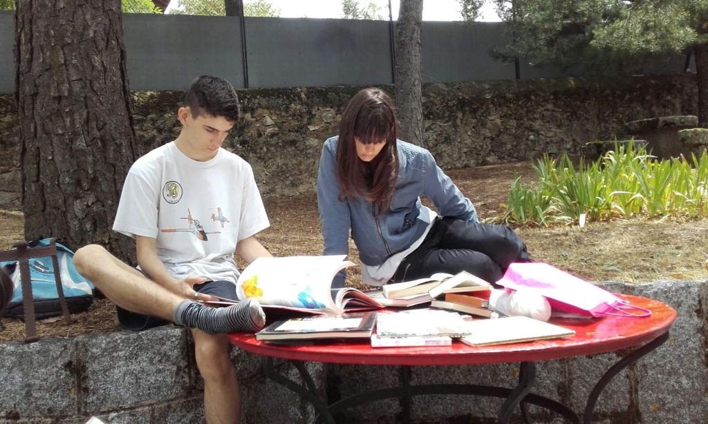 Año 2017, estudiando con Elsa.