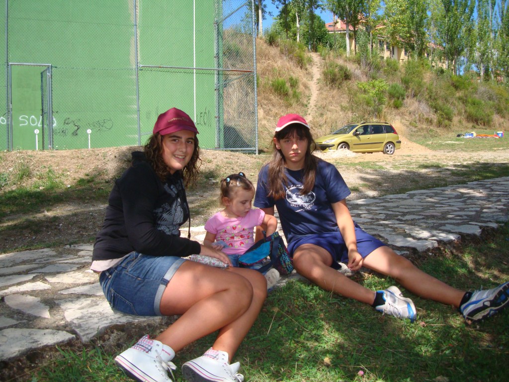 Un día de campo con Elsa y Magalí, prima de los Pinto Prieto.