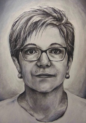 Dibujo de Belén realizado por Sara Potxemustka.